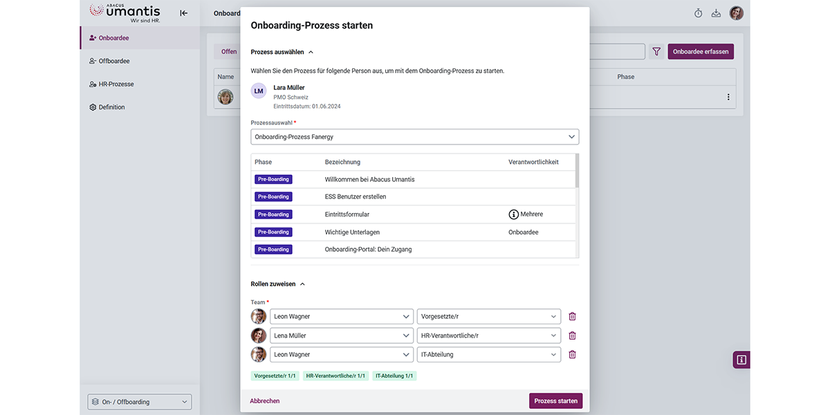 Abacus Umantis - Wie sieht die Software aus Abacus Umantis - Wie sieht die Software aus