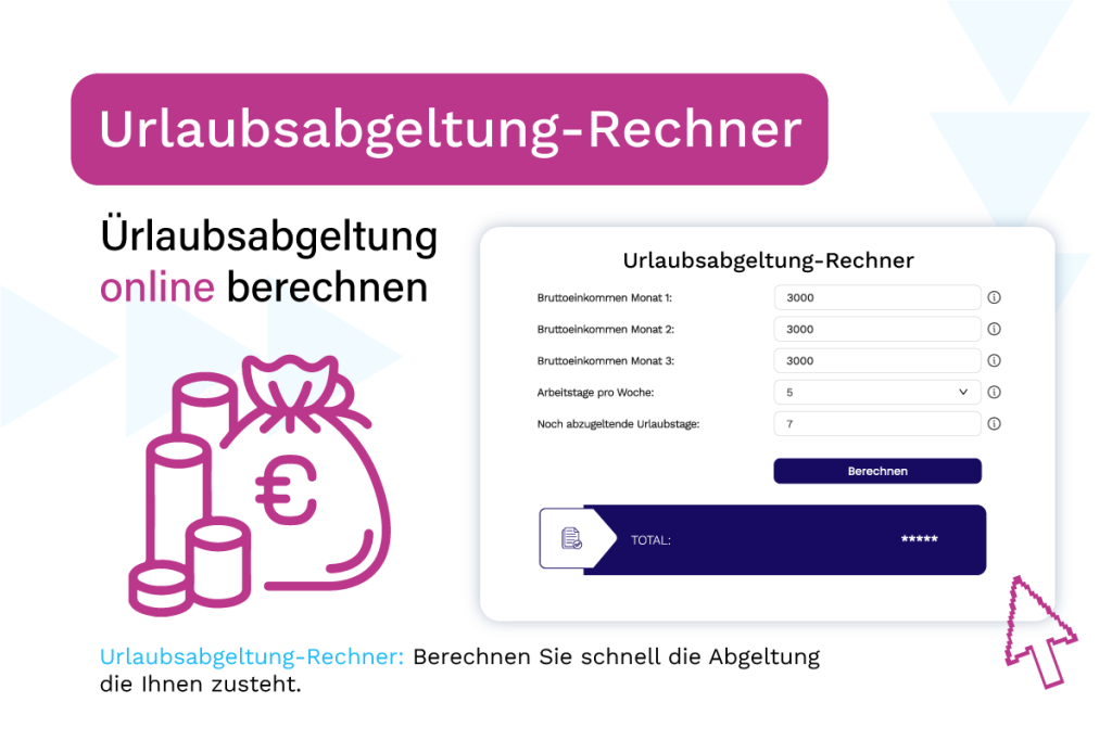 Urlaubsabgeltungsrechner Urlaubsabgeltung online berechnen