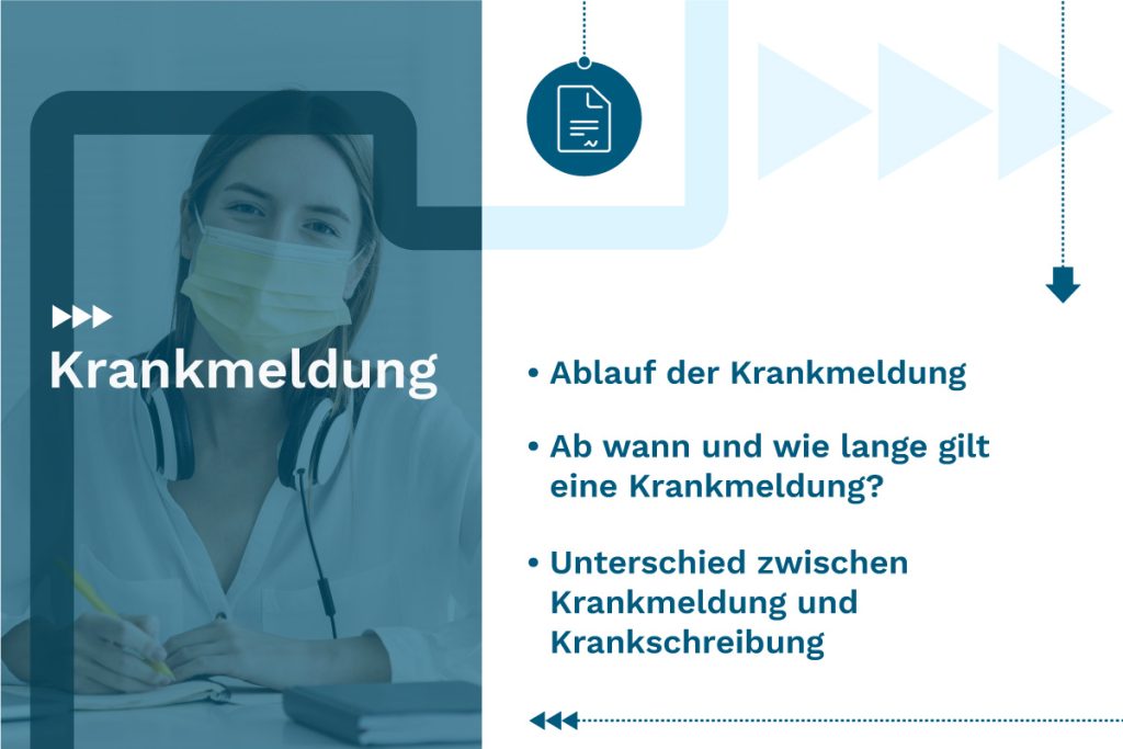 Krankmeldung Ablauf, Dauer und Unterschied zwischen Krankmeldung und Krankschreibung