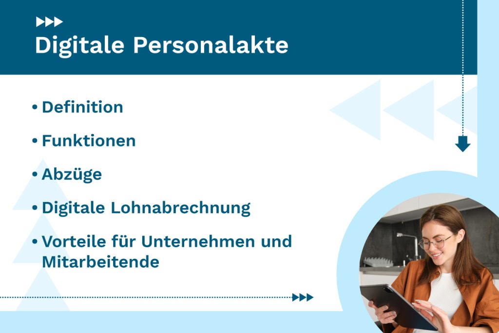 Digitale Personalakte: Definition, Funktionen, Abzüge und Vorteile für Unternehmen und Mitarbeitende