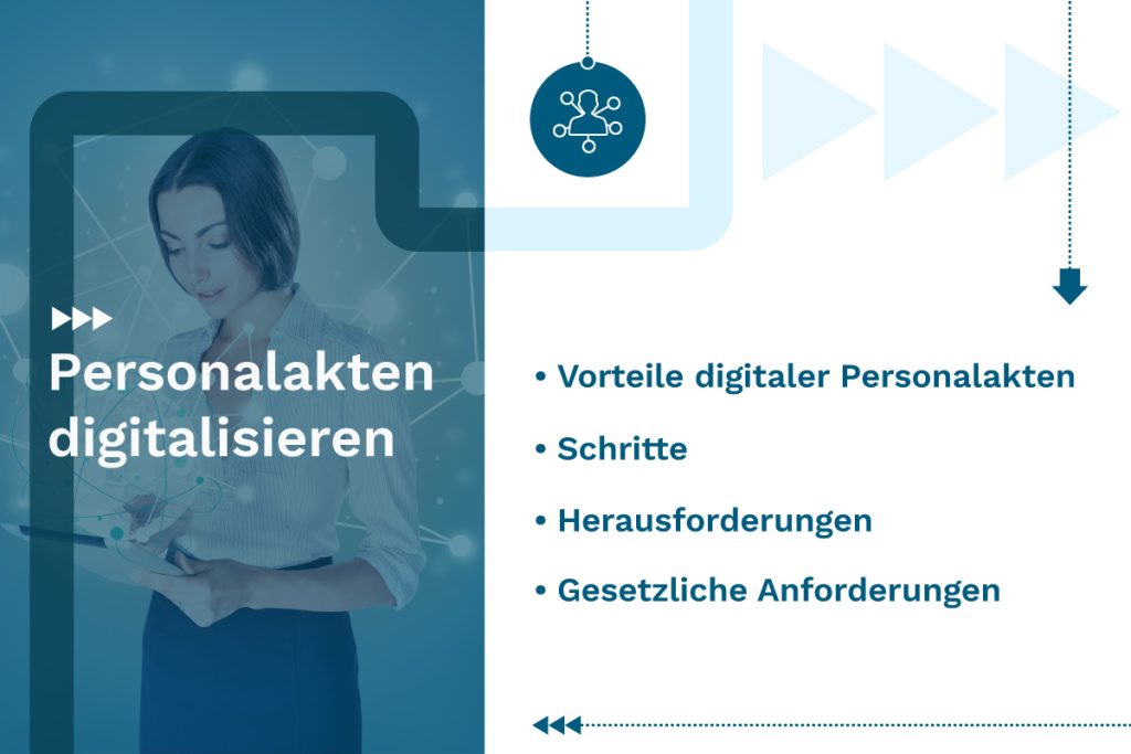 Personalakten digitalisieren: Vorteile digitaler Personalakten, Schritte, Herausforderungen und Gesetzliche Anforderungen