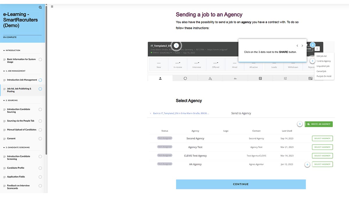 Change Management - SmartRecruiters -Implementierung e-Learning Demo Change Management - SmartRecruiters -Implementierung e-Learning Demo