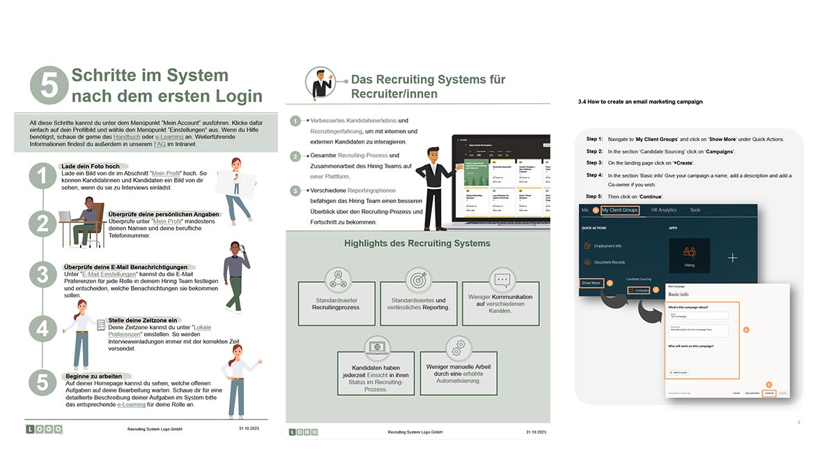Success Story: Globaler HR-System Rollout im internationalen Logistikkonzern- 5 Schritte im System nach dem ersten Login Success Story: Globaler HR-System Rollout im internationalen Logistikkonzern- 5 Schritte im System nach dem ersten Login
